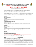 2019 Wells County Basketball Camp