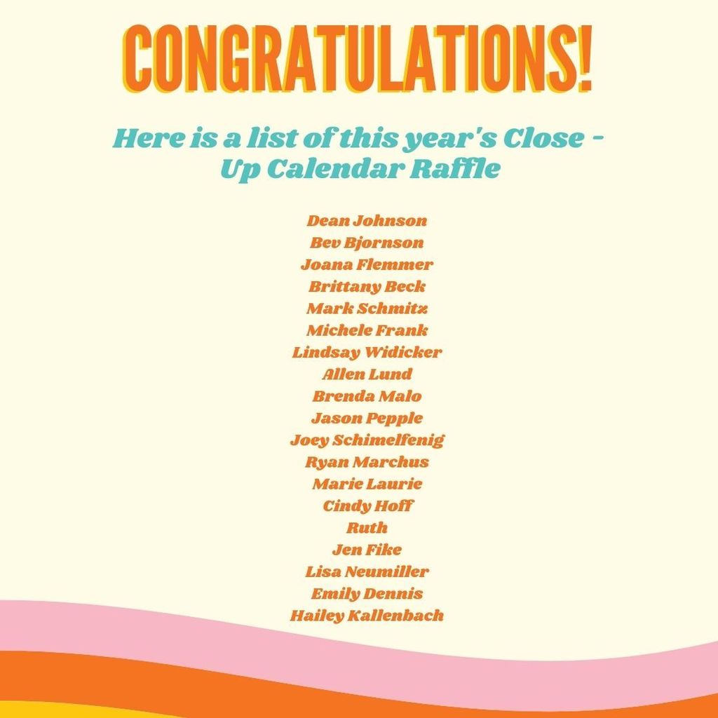 Congratulations